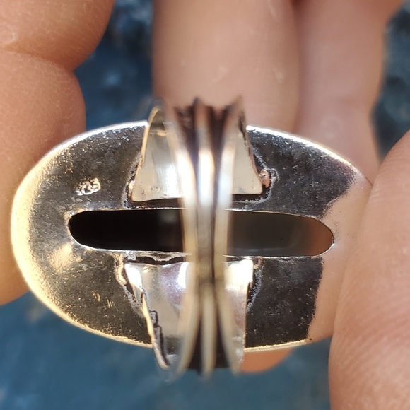 New Botswana Agate 925 Silver Ring. - Picture 14 of 16